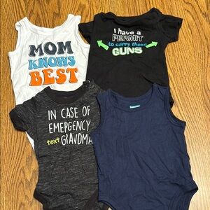 4 Garanimals Onesies